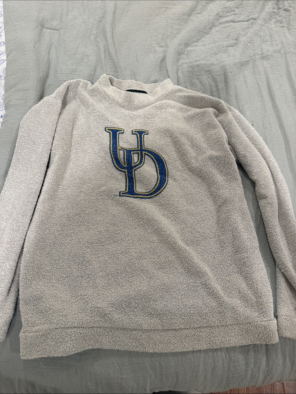 UD  cream terry cloth cowl neck sweatshirt - Women